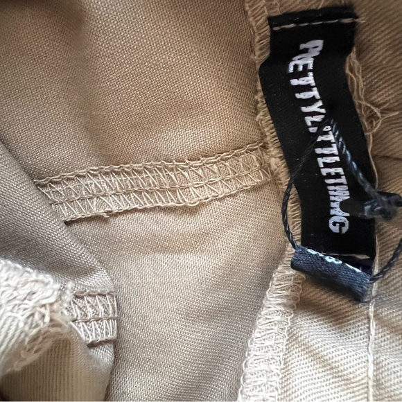 Pretty little thing, khaki midi skirt, cargo - Picture 3 of 5